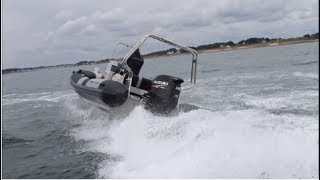 ProMarine  Manta 610 avec DF140 Suzuki [upl. by Dlorag527]