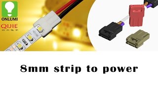 The third generation LED Strip ConnectorFor 8mm 2 pins [upl. by Bannerman]