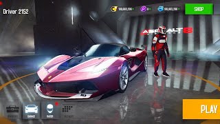 Asphalt 8 Mod Apk 🤠 Unlimited Money and All Car Unlocked by Ninja FF Gamer video viral trending [upl. by Rodablas]