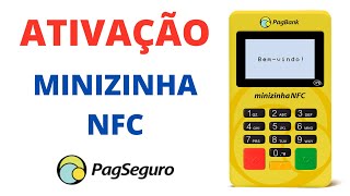 Como Configurar Minizinha Bluetooth NFC pelo Aplicativo PagBank 2022  Ativação Minizinha NFC [upl. by Torbert]