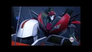 Transformers Prime quotSynthesisquot Knockout and Ratchet clip  quotThank youquot quotYoure welcomequot [upl. by Livy]