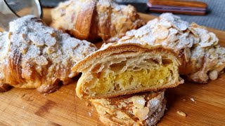 Recette croissants aux amandes facile [upl. by Kala]