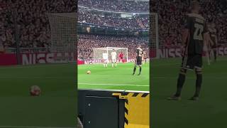 Ajax Winning Goal From the Stands  Real Madrid vs Ajax [upl. by Koenig]