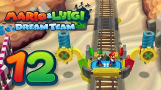 PL Mario amp Luigi Dream Team  part 12 Przewiercić całą pustynię [upl. by Goodson238]