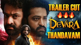 Devara Release Trailer Review  Ntr Koratala Siva  Saif Ali Khan  Tollywood  Thyview [upl. by Alyhs]