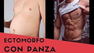 ECTOMORFO CON BARRIGA como deje de ser skinny fat  TIPS DIETA Y ENTRENO [upl. by Ladnyc202]