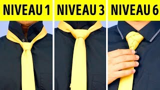 Comment Nouer Facilement une Cravate  6 Bonnes Idées [upl. by Akeirahs]