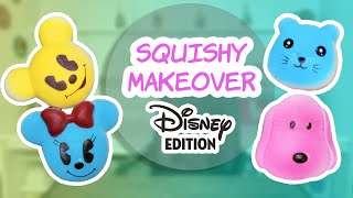 Squishy Makeover 4 Fixing Squishies Disney Squishies [upl. by Beckett138]