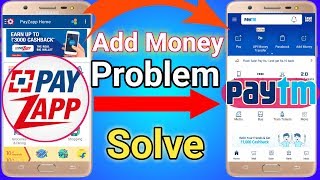 Payzapp to Paytm Add Money Problem Solve  Payzapp to Paytm money transfer [upl. by Eolc]