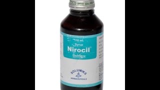 Solumiks Herbaceuticals Nirocil Syrup [upl. by Bogey]