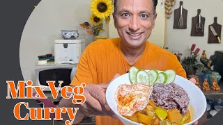 Super Mix Vegetable  Mukkala Pulusu Easy amp DeliciousAndhraStyle Mixed Veggie Curry Recipe [upl. by Borchert]