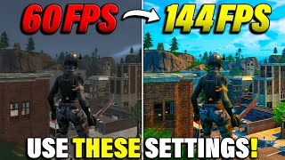 BEST PC Settings for Fortnite OG  Max FPS Perfect Graphics amp More [upl. by Ettenowtna]