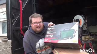 parkside 30 amp plasma cutter pps 30 b2 from lidl unboxing demo  review [upl. by Colp]