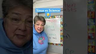 Since vs Science pronunciation englishesl teacher learnenglish languagelearning [upl. by Anilram]