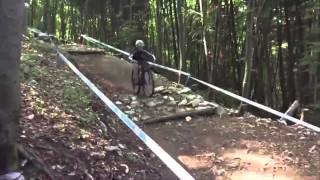 UCI Worldcup Albstadt 2015  AMG ROTWILD racer Sofia Wiedenroth training [upl. by Airam]