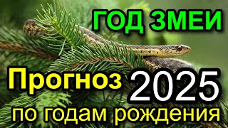 ПРОГНОЗ НА 2025 ГОД ПО ГОДУ РОЖДЕНИЯ ВОСТОЧНЫЙ КАЛЕНДАРЬ 😀 [upl. by Annahsal316]