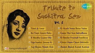 A Tribute to Legendary Actress Suchitra Sen Vol1  HD Song Jukebox [upl. by Leva]