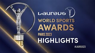 Laureus World Sports Awards  Paris 2023  HIGHLIGHTS [upl. by Boyer]