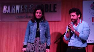 Brandon Uranowitz amp Stephanie J Block  A Marriage Proposal live at Barnes amp Noble [upl. by Anglim]