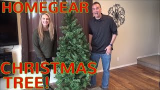 Homegear Deluxe Alpine 6ft Christmas Tree  A Closer Look is back  A Closer Look [upl. by Annasoh511]