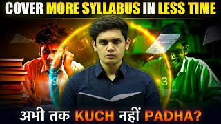 How to Complete Syllabus in Less Time🤯 Study More in Less Time Prashant Kirad [upl. by Elehcar]