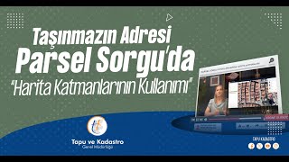 Parsel Sorgu Uygulaması Harita Katmanları Menüsü  Tapu ve Kadastro Genel Müdürlüğü [upl. by Oca]