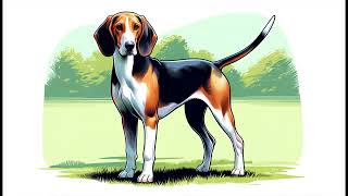 An American Foxhound dog standing on grass chatgpt prompt chatgptprompts stylelook dog gpt4 [upl. by Orella]