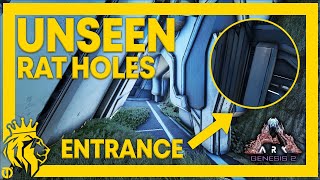 TOP 10 UNSEEN Rat Holes on Genesis 2  ARK Survival Evolved [upl. by Nnairac]