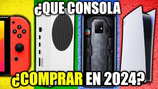 ESTAS SON LAS 5 MEJORES CONSOLAS para Comenzar el 2024  ¿QUE CONSOLA COMPRAR [upl. by Nnyllaf]