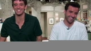 Partners  David Krumholtz and Michael Urie Interview [upl. by Iidnarb]