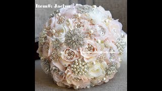 DIY Brooch Bouquet l JACLYN l Easy Wedding project [upl. by Candace191]