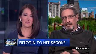 John Mcafee challenges Jamie Dimon on Bitcoin and Ethereum skepticism [upl. by Argella301]