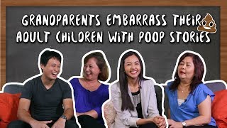 Grandparents Embarrass Their Adult Children With Poop Stories  Presented by MAMIL [upl. by Sierra816]