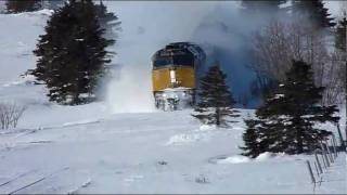 JABerthelot VIA16 Locomotive 6408 wmv [upl. by Burkhard]