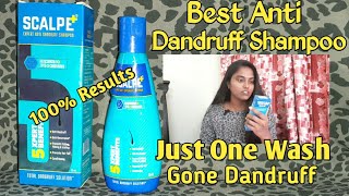 Best Anti Dandruff Shampoo SCALPE Expert Anti Dandruff Shampoo Review In Telugu [upl. by Theodore]