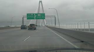 Crossing the Arthur Ravenel Jr Bridge [upl. by Bondy47]