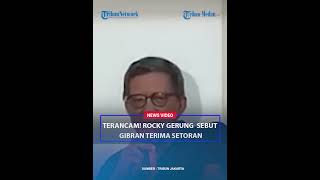 TERANCAM Rocky Gerung Dipolisikan Seusai Sebut Gibran Anak Jokowi Terima Setoran [upl. by Iredale]