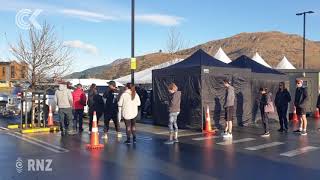 Thousands get Covid 19 test at pop up Queenstown facility [upl. by Ashley]