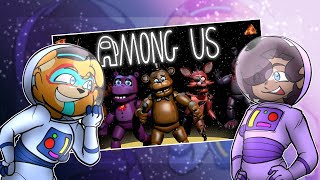 Freddy Fazbear and Friends Among Us REACT With Glamrock Freddy [upl. by Desberg828]