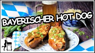 Bayerischer Hot Dog – feinstes Fastfood aus Bavaria  Die Frau am Grill [upl. by Ydnyl]