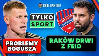 RAKÓW DRWI Z FEIO BOGUSZ MA PROBLEMY KADRA TRENUJE PRZED SZKOCJĄ  RAPORT Z TRENINGU TYLKO SPORT [upl. by Nojad393]