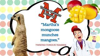 5 Tongue Twisters with Letter M by Twisted Tongue Teasers [upl. by Rebeka]