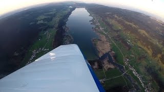 Yverdon aérodrome LSGY  vol région Orbe Ferreyres La Sarraz Eclépens Mollendruz Marchairuz [upl. by Eustace588]