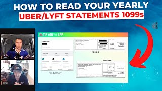 How To Breakdown The Yearly Statements From Uber And Lyft [upl. by Ronyam]