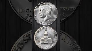 17761976 Bicentennial Kennedy Half Dollar Obverse Struck On A 1974 Kennedy Half Dollar Reverse [upl. by Chafee]