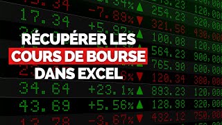 Comment Créer un Portefeuille de Bourse en Temps Réel dans Excel  📈 2 Solutions [upl. by Lledra326]