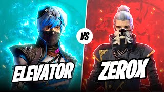 ELEVATOR FF VS ZEROX FF 🔥  Elevator’s Sweet Revenge Is Done [upl. by Aneral]