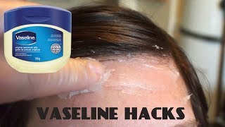 SHOCKING VASELINE HACKS VASELINE MAKEUP AND SKINCARE HACKS [upl. by Hgielanna]