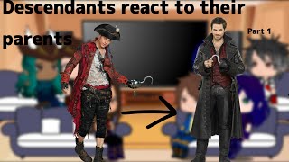 Descendants react to their parents  Part 1  OUAT  GCRV [upl. by Aniz]