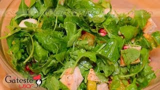 Reteta de Salata de Rucola cu Rodie Pui si Portocala [upl. by Adaven]